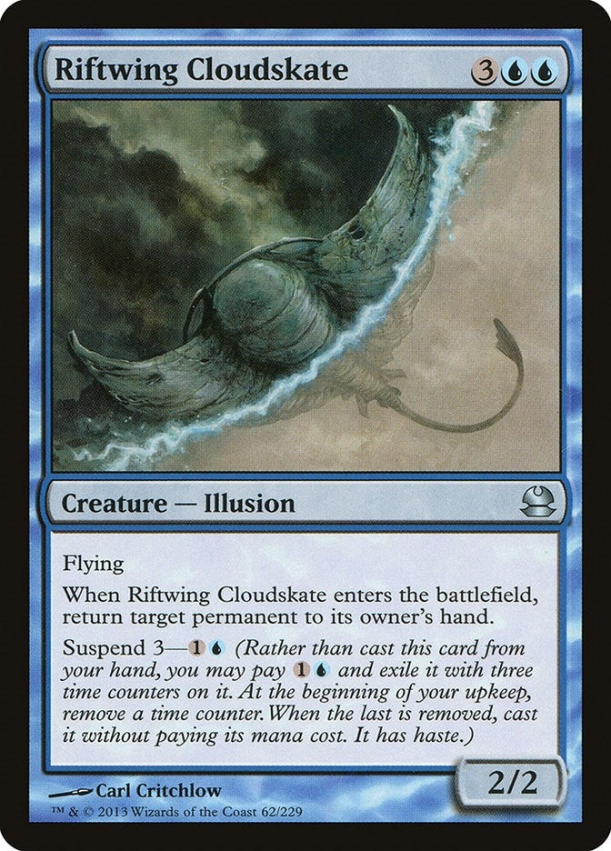 Image for Riftwing Cloudskate (62) [Modern Masters] - Magic: The Gathering
