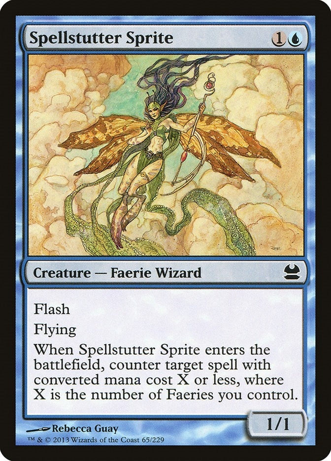 Image for Spellstutter Sprite (65) [Modern Masters] - Magic: The Gathering