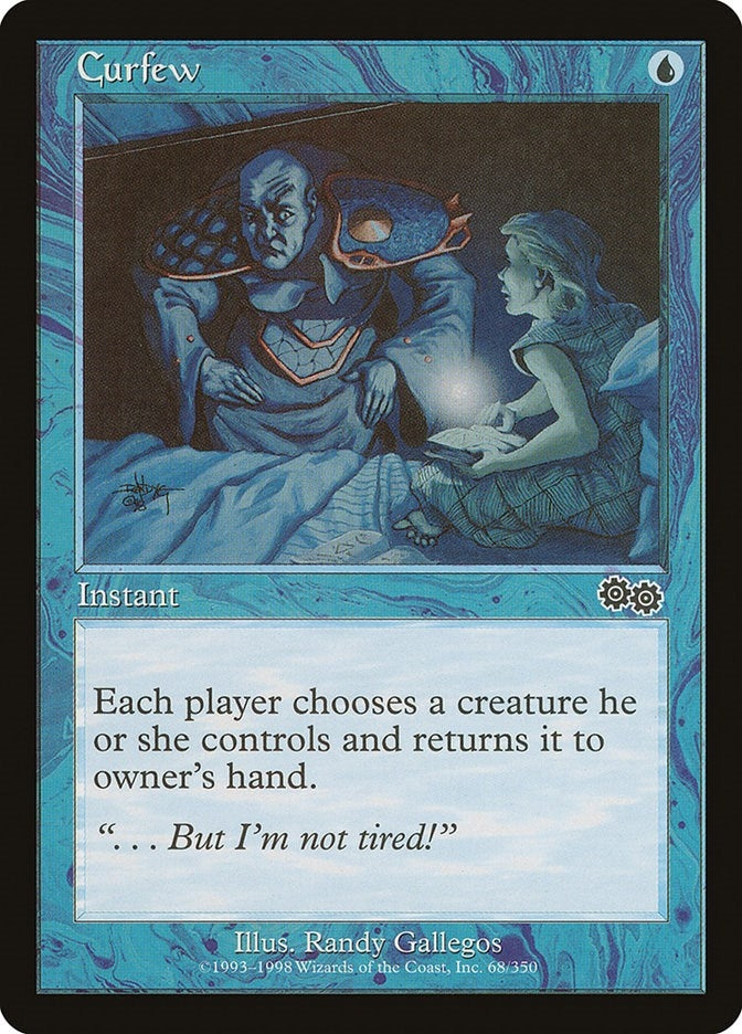 Image for Curfew (68) [Urza's Saga] - Magic: The Gathering