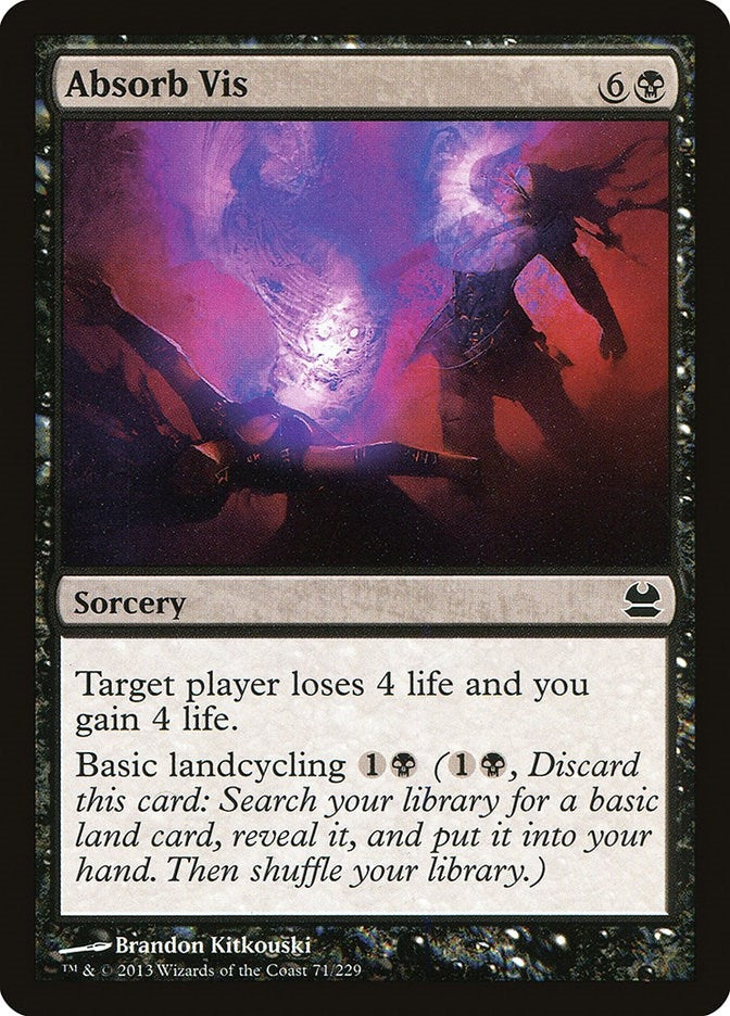 Image for Absorb Vis (71) [Modern Masters] - Magic: The Gathering