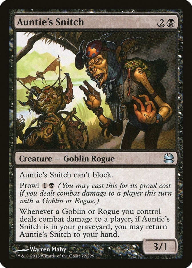 Image for Auntie's Snitch (72) [Modern Masters] - Magic: The Gathering