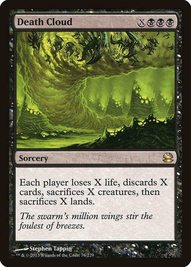 Image for Death Cloud (76) [Modern Masters] - Magic: The Gathering