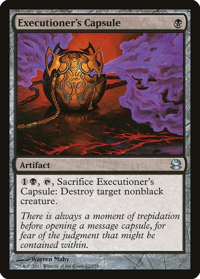 Image for Executioner's Capsule (83) [Modern Masters] - Magic: The Gathering