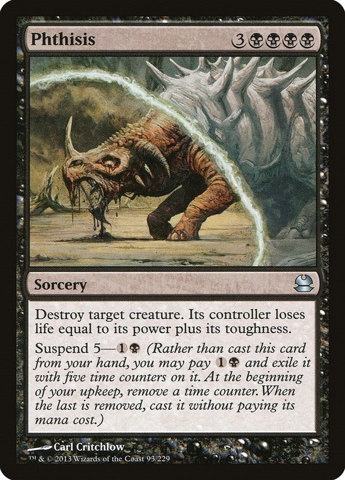 Image for Phthisis (93) [Modern Masters] - Magic: The Gathering