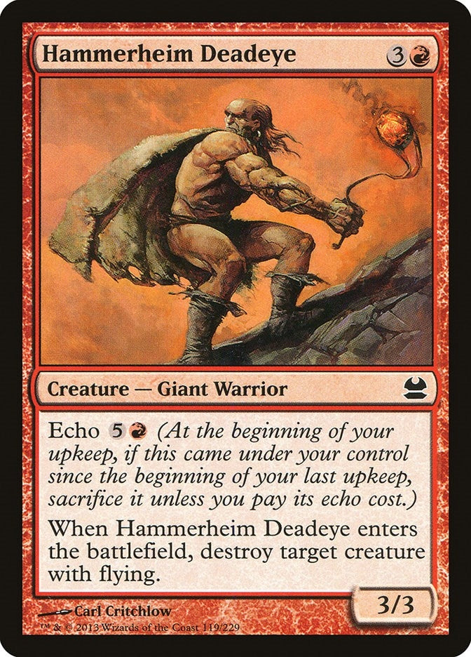 Image for Hammerheim Deadeye (119) [Modern Masters] - Magic: The Gathering