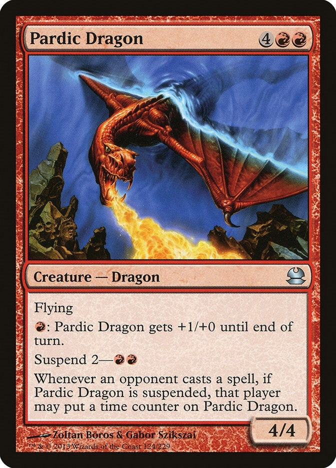 Image for Pardic Dragon (124) [Modern Masters] - Magic: The Gathering