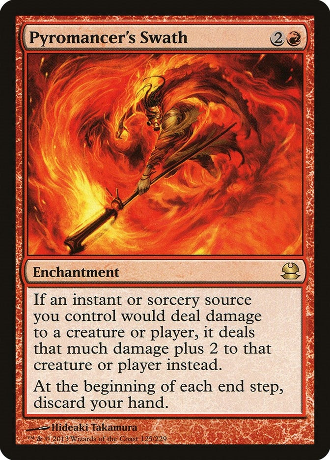 Image for Pyromancer's Swath (125) [Modern Masters] - Magic: The Gathering