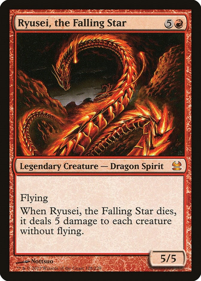 Image for Ryusei, the Falling Star (128) [Modern Masters] - Magic: The Gathering