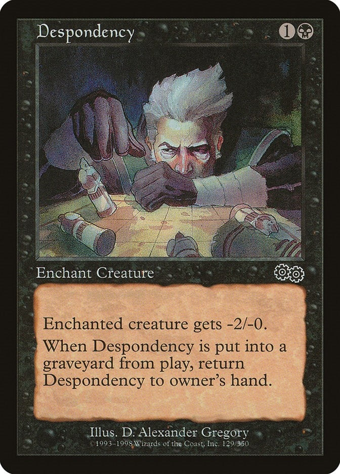 Image for Despondency (129) [Urza's Saga] - Magic: The Gathering