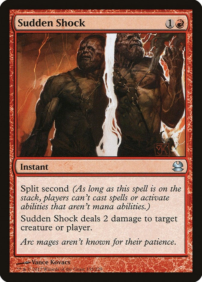 Image for Sudden Shock (133) [Modern Masters] - Magic: The Gathering