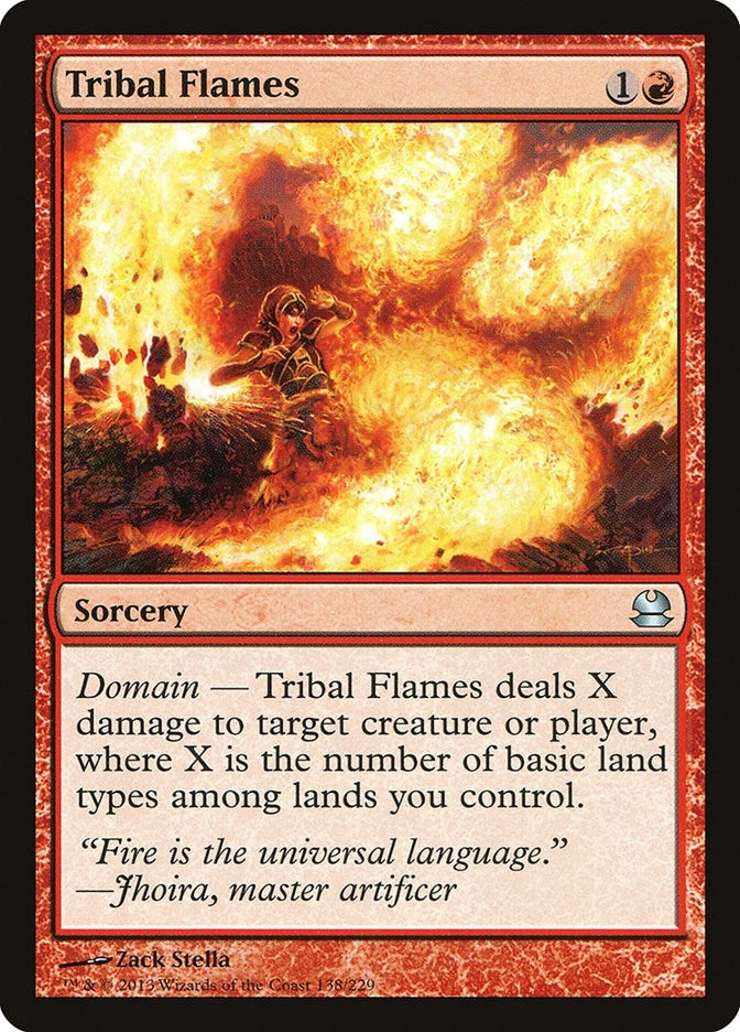 Image for Tribal Flames (138) [Modern Masters] - Magic: The Gathering
