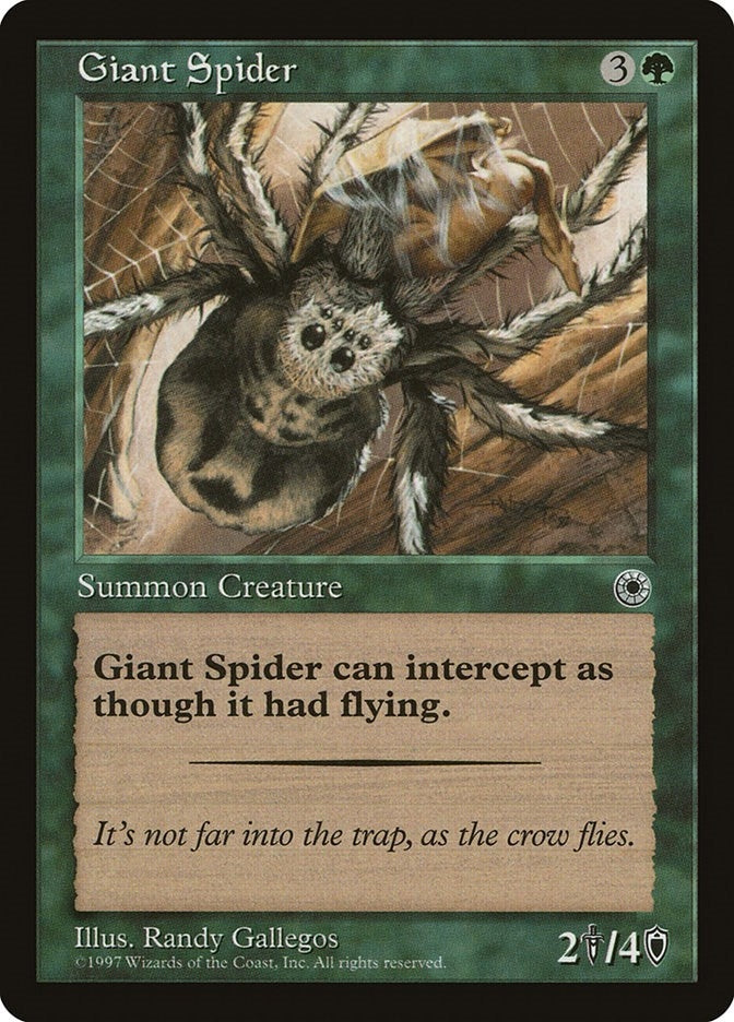 Image for Giant Spider [Portal] - Magic: The Gathering