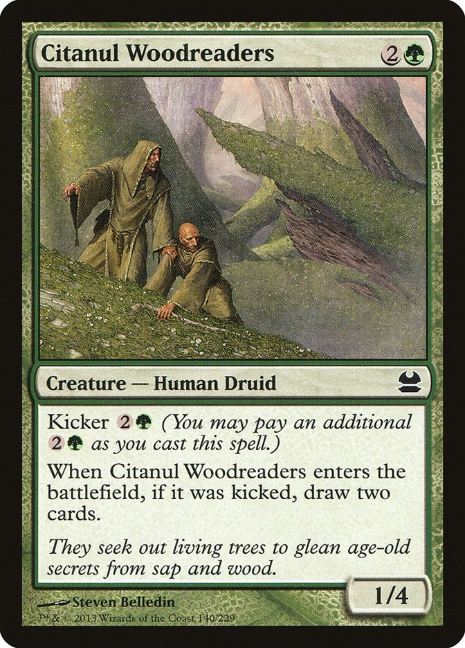 Image for Citanul Woodreaders (140) [Modern Masters] - Magic: The Gathering
