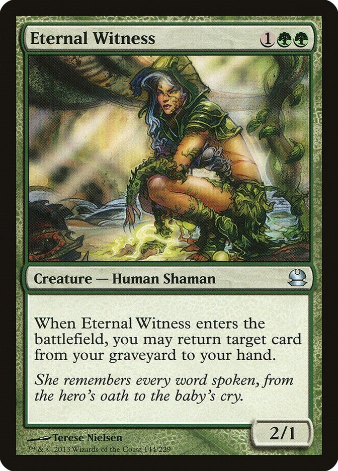 Image for Eternal Witness (144) [Modern Masters] - Magic: The Gathering