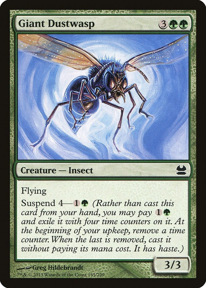 Image for Giant Dustwasp (145) [Modern Masters] - Magic: The Gathering