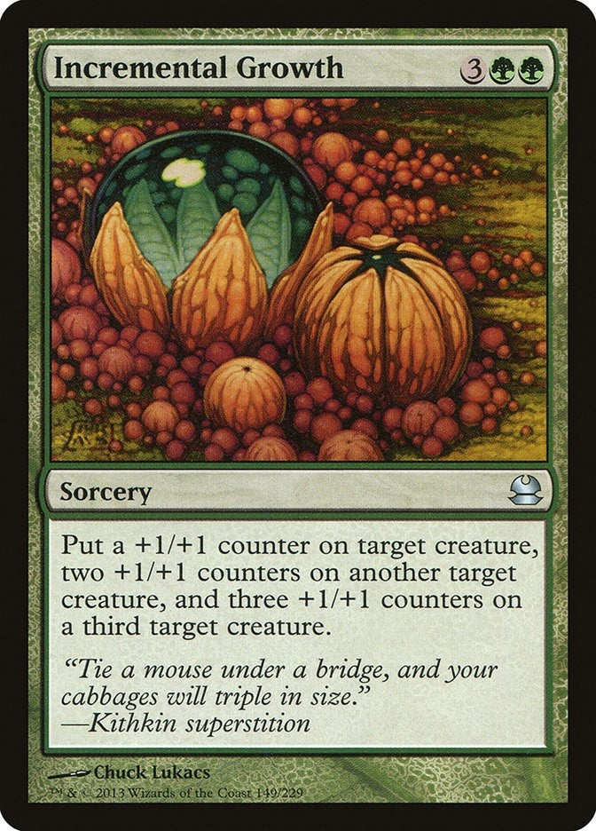Image for Incremental Growth (149) [Modern Masters] - Magic: The Gathering