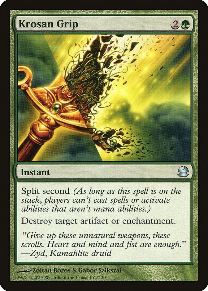 Image for Krosan Grip (152) [Modern Masters] - Magic: The Gathering