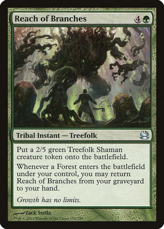 Image for Reach of Branches (158) [Modern Masters] - Magic: The Gathering
