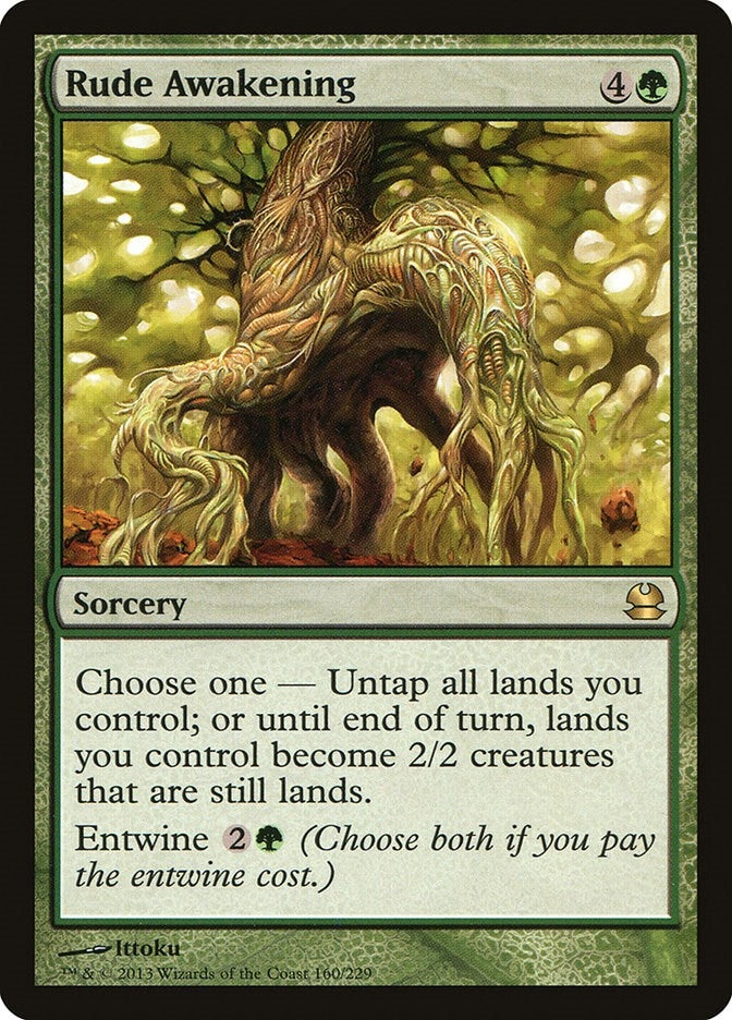 Image for Rude Awakening (160) [Modern Masters] - Magic: The Gathering