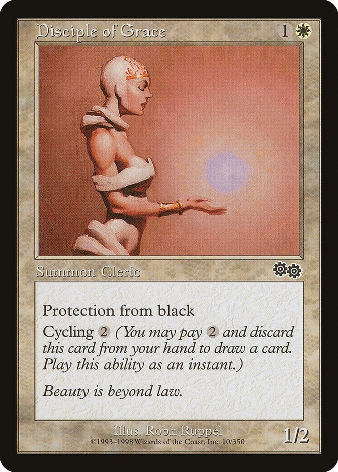 Image for Disciple of Grace (10) [Urza's Saga] - Magic: The Gathering