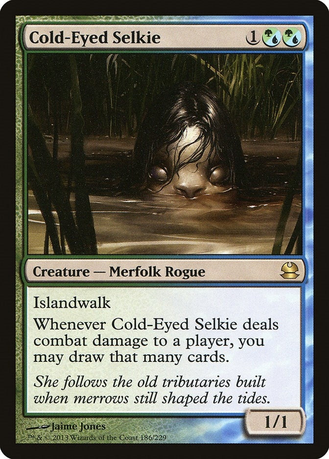 Image for Cold-Eyed Selkie (186) [Modern Masters] - Magic: The Gathering