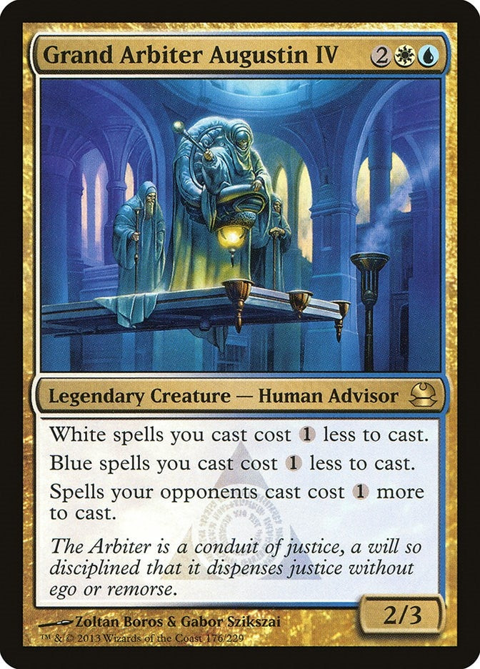 Image for Grand Arbiter Augustin IV (176) [Modern Masters] - Magic: The Gathering