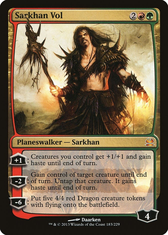 Image for Sarkhan Vol (183) [Modern Masters] - Magic: The Gathering