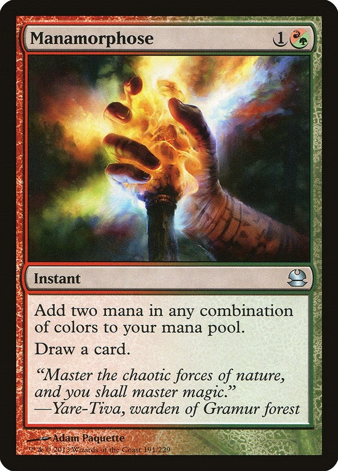 Image for Manamorphose (191) [Modern Masters] - Magic: The Gathering