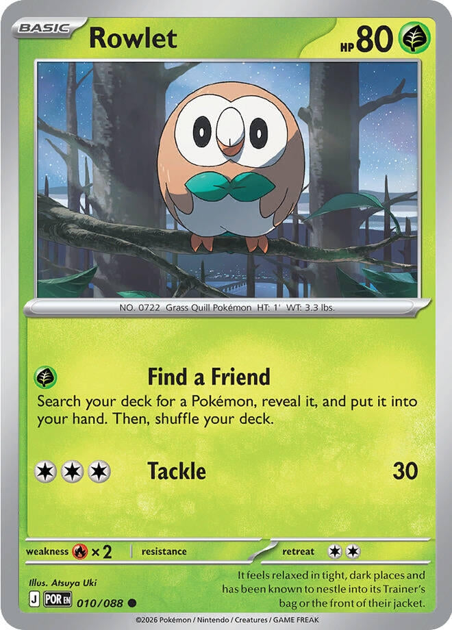 Rowlet (010/088) [ME03: Perfect Order]