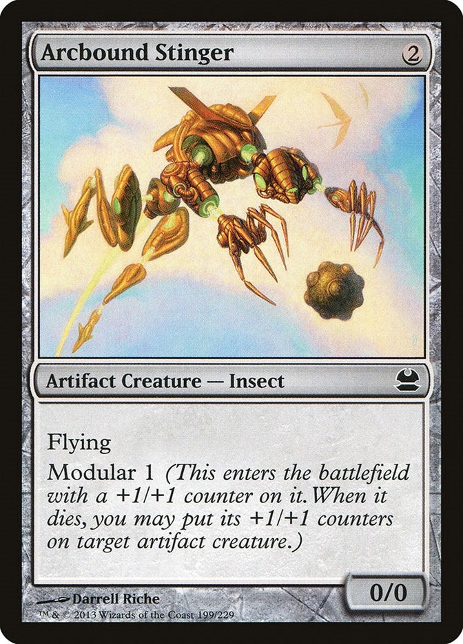 Image for Arcbound Stinger (199) [Modern Masters] - Magic: The Gathering