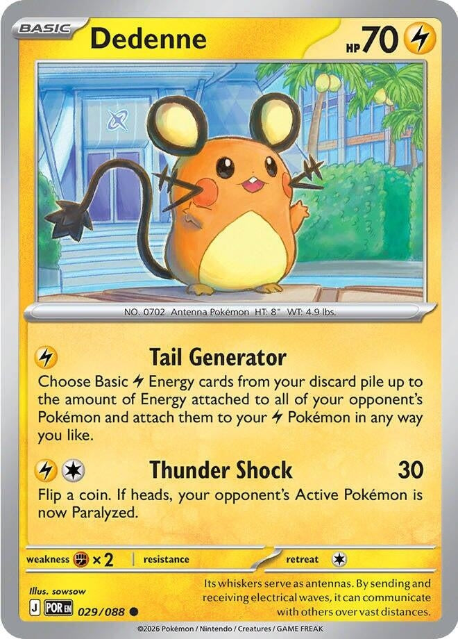 Dedenne (029/088) [ME03: Perfect Order]
