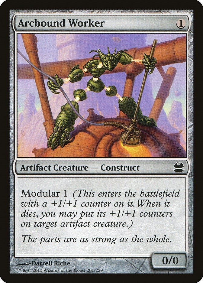 Image for Arcbound Worker (201) [Modern Masters] - Magic: The Gathering