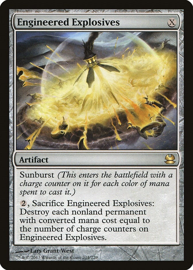 Image for Engineered Explosives (204) [Modern Masters] - Magic: The Gathering