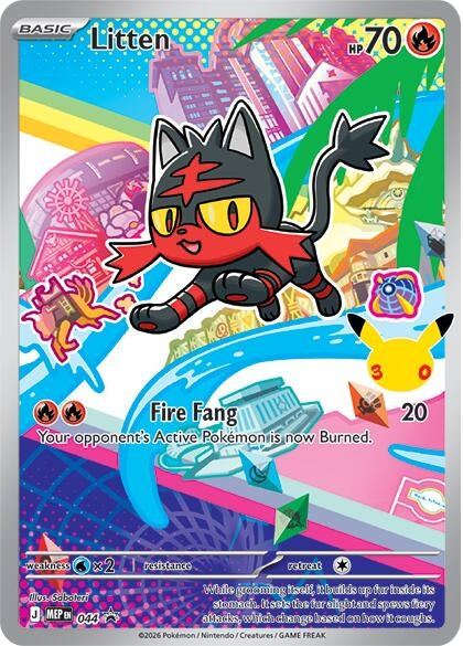 Image for Litten - 044 (044) [ME: Mega Evolution Promo] - Pokemon