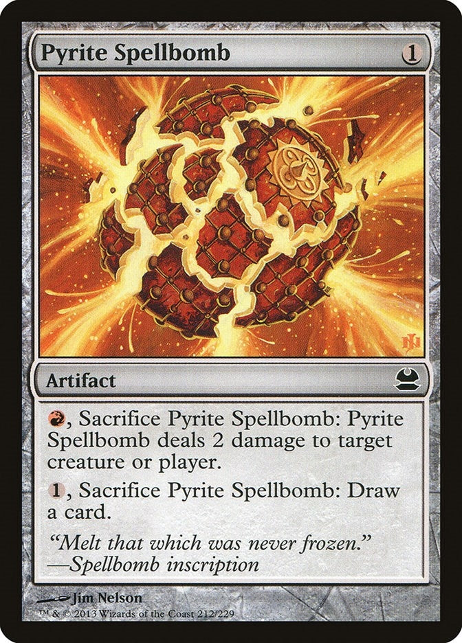 Image for Pyrite Spellbomb (212) [Modern Masters] - Magic: The Gathering