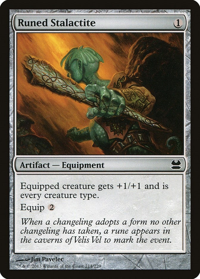 Image for Runed Stalactite (214) [Modern Masters] - Magic: The Gathering