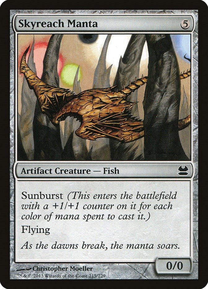 Image for Skyreach Manta (215) [Modern Masters] - Magic: The Gathering