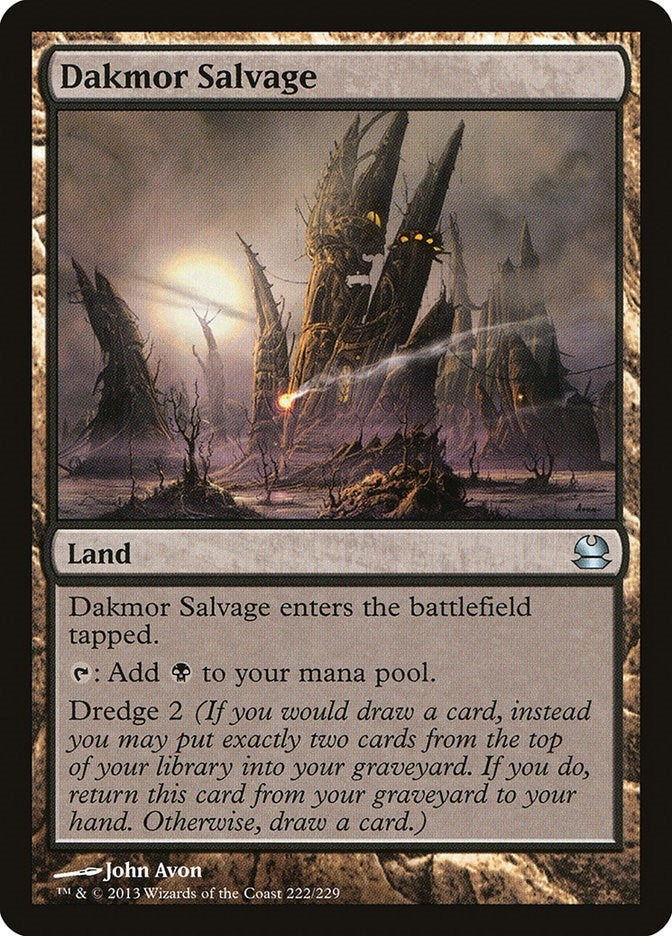 Image for Dakmor Salvage (222) [Modern Masters] - Magic: The Gathering