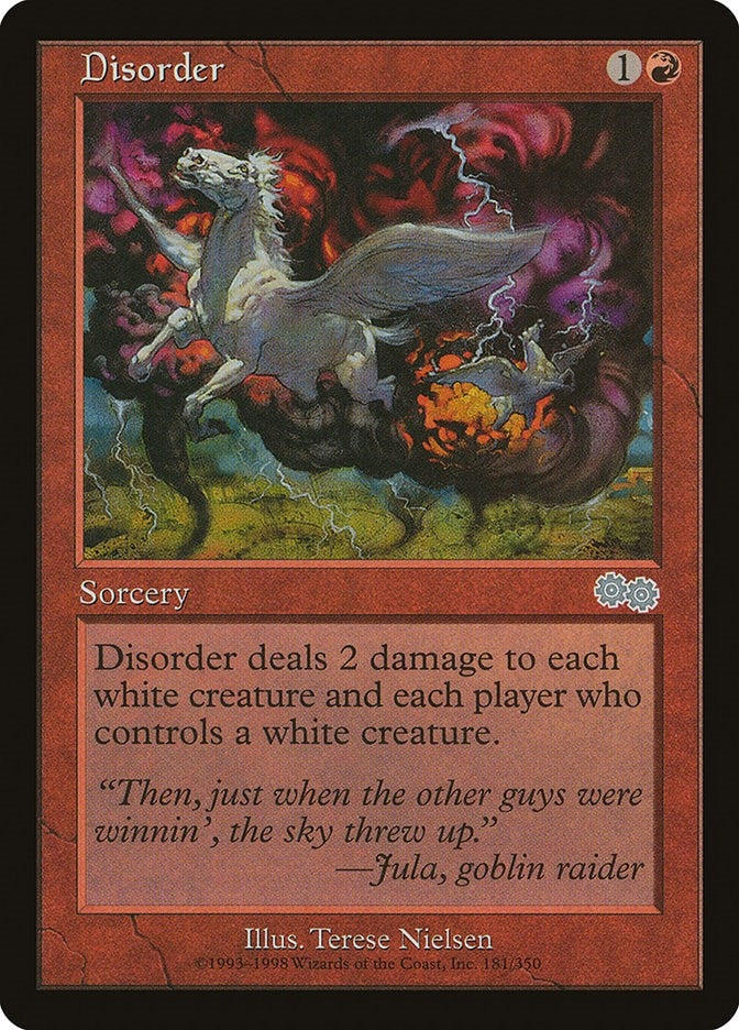 Image for Disorder (181) [Urza's Saga] - Magic: The Gathering