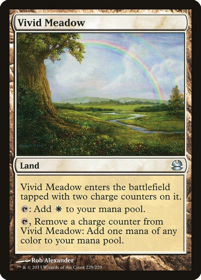 Image for Vivid Meadow (229) [Modern Masters] - Magic: The Gathering