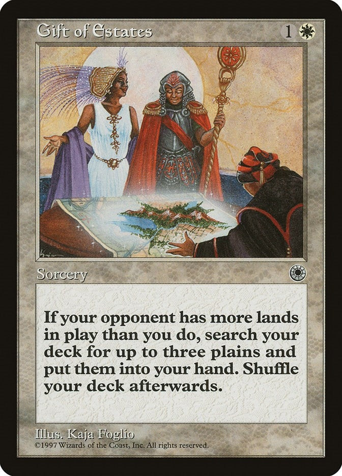 Image for Gift of Estates [Portal] - Magic: The Gathering