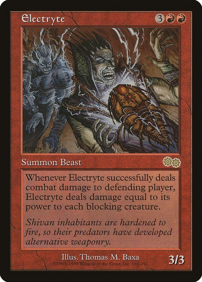 Image for Electryte (183) [Urza's Saga] - Magic: The Gathering