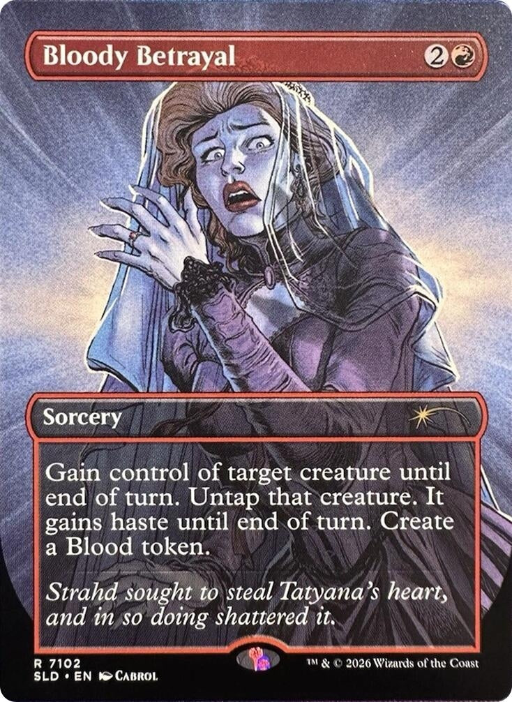 Image for Bloody Betrayal (7102) [Secret Lair Drop Series] - Magic: The Gathering