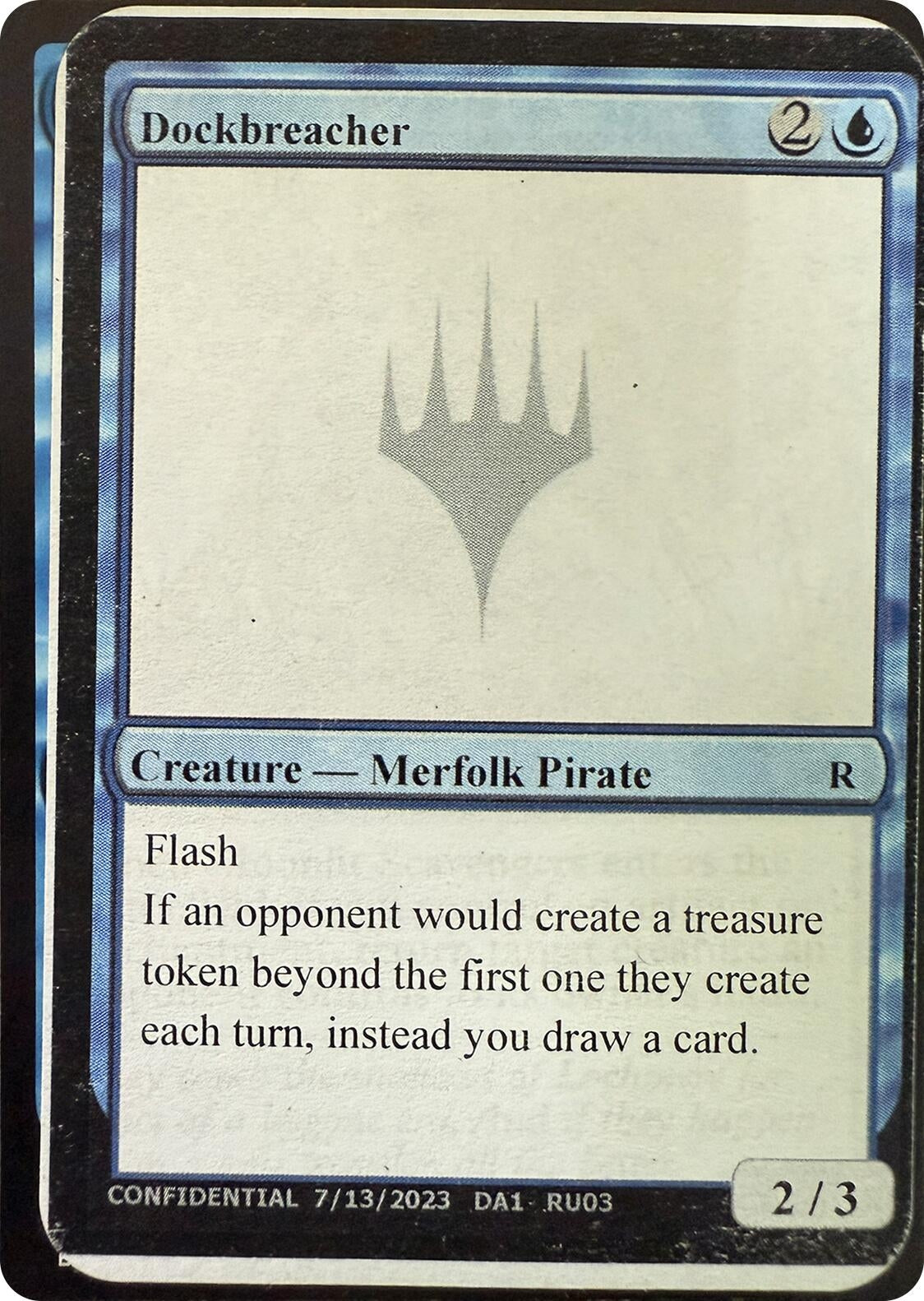Image for Dockbreacher [Un-Known Event Playtest Cards] - Magic: The Gathering