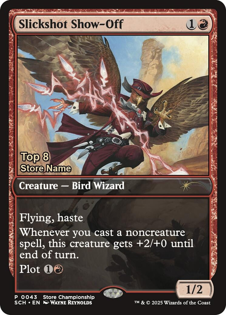 Image for Slickshot Show-Off (Top 8) (43) [Game Day & Store Championship Promos] - Magic: The Gathering