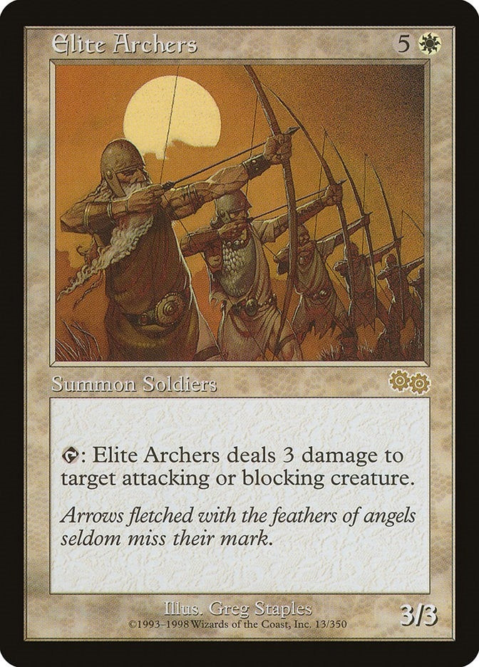Image for Elite Archers (13) [Urza's Saga] - Magic: The Gathering