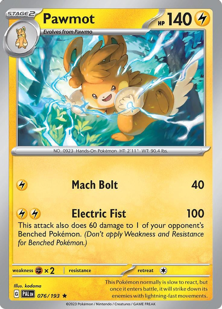 Image for Pawmot (076/193) [Deck Exclusives] - Pokemon