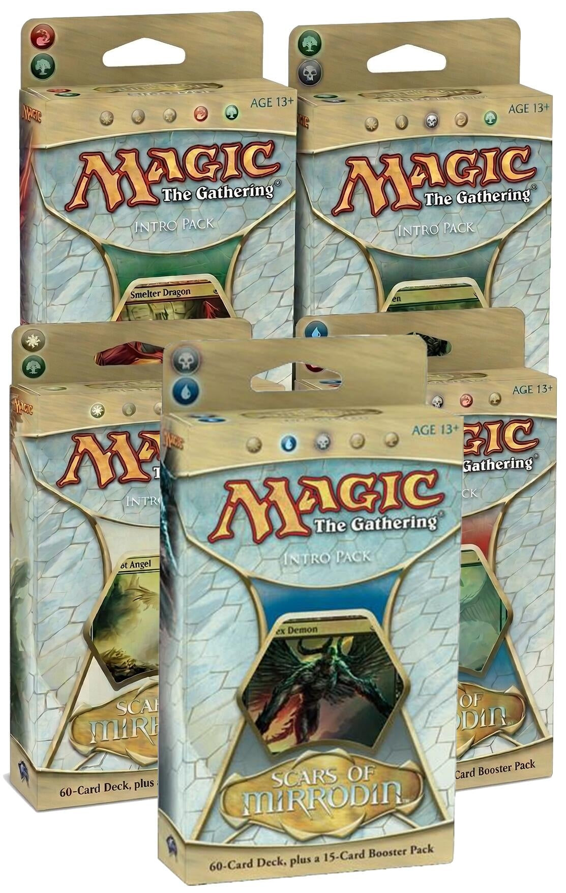 Image for Scars of Mirrodin - Intro Pack [Set of 5] - Magic: The Gathering
