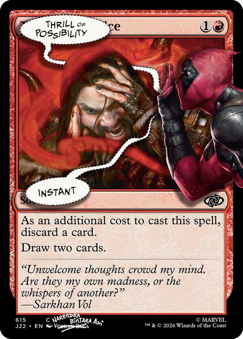 Image for Thrill of Possibility (615) (615) [Secret Lair Drop Series] - Magic: The Gathering