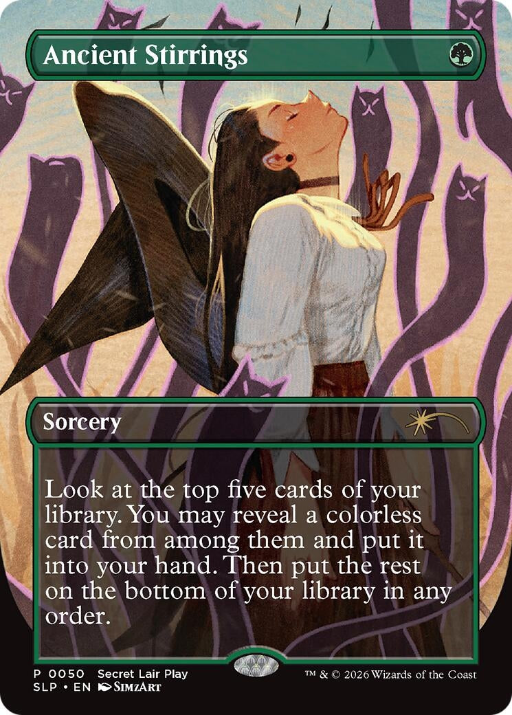 Image for Ancient Stirrings (50) [Secret Lair Showdown] - Magic: The Gathering